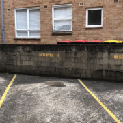 Outdoor lot parking on  