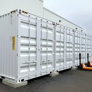 Outdoor lot storage on  
