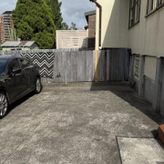 Outdoor lot parking on  