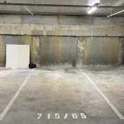 Indoor lot parking on  