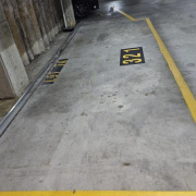 Indoor lot parking on  