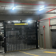 Indoor lot parking on  