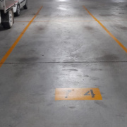 Indoor lot parking on  