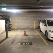 Indoor lot parking on  