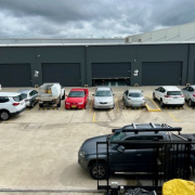 Outdoor lot parking on  