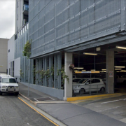 Indoor lot parking on  