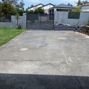 Outdoor lot parking on  
