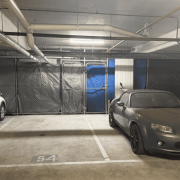 Indoor lot parking on  