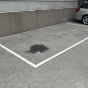 Outdoor lot parking on  