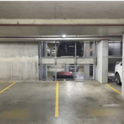 Indoor lot parking on  