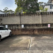 Outdoor lot parking on  