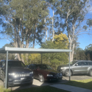 Outside parking on  