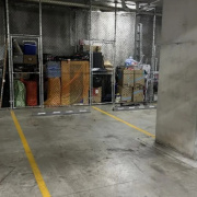 Indoor lot parking on  