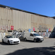Outdoor lot parking on Outdoor lot parking on