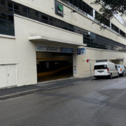 Indoor lot parking on  