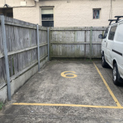 Outside parking on  