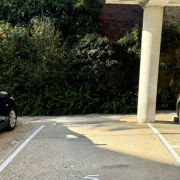 Undercover parking on  