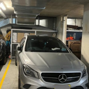 Indoor lot parking on  