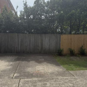 Outdoor lot parking on  