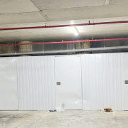 Indoor lot parking on  