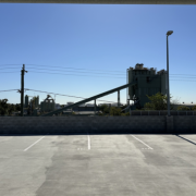 Outdoor lot parking on  