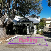 Outside parking on Outside parking on