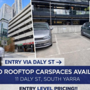 Indoor lot parking on  