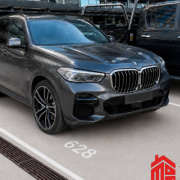 Outdoor lot parking on  