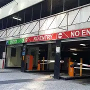 Indoor lot parking on  