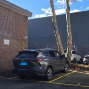 Outdoor lot parking on  
