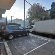 Outdoor lot parking on Outdoor lot parking on