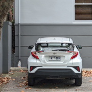 Outside parking on Outside parking on