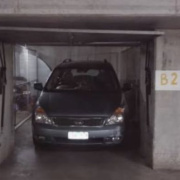 Garage parking on  