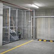 Indoor lot parking on  