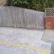 Outside parking on  