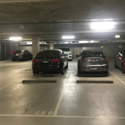 Indoor lot parking on  