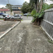 Driveway parking on  