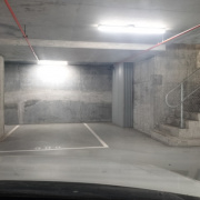 Indoor lot parking on  