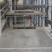 Indoor lot parking on  