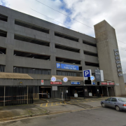 Indoor lot parking on  