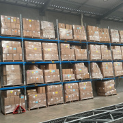 Warehouse storage on  