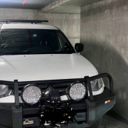 Indoor lot parking on  