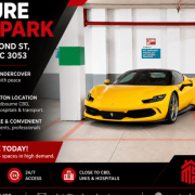 Indoor lot parking on  