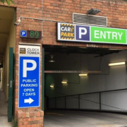 Undercover parking on  