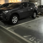 Indoor lot parking on  