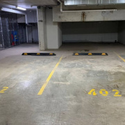 Indoor lot parking on  