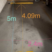 Indoor lot parking on  