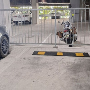Indoor lot parking on  