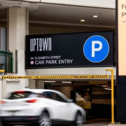 Indoor lot parking on  
