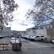 Outdoor lot parking on  